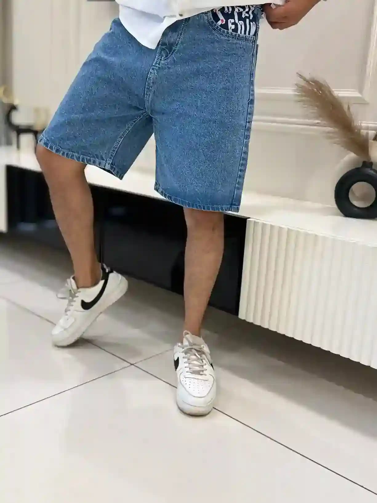 Ice Blue GC Baggy Short