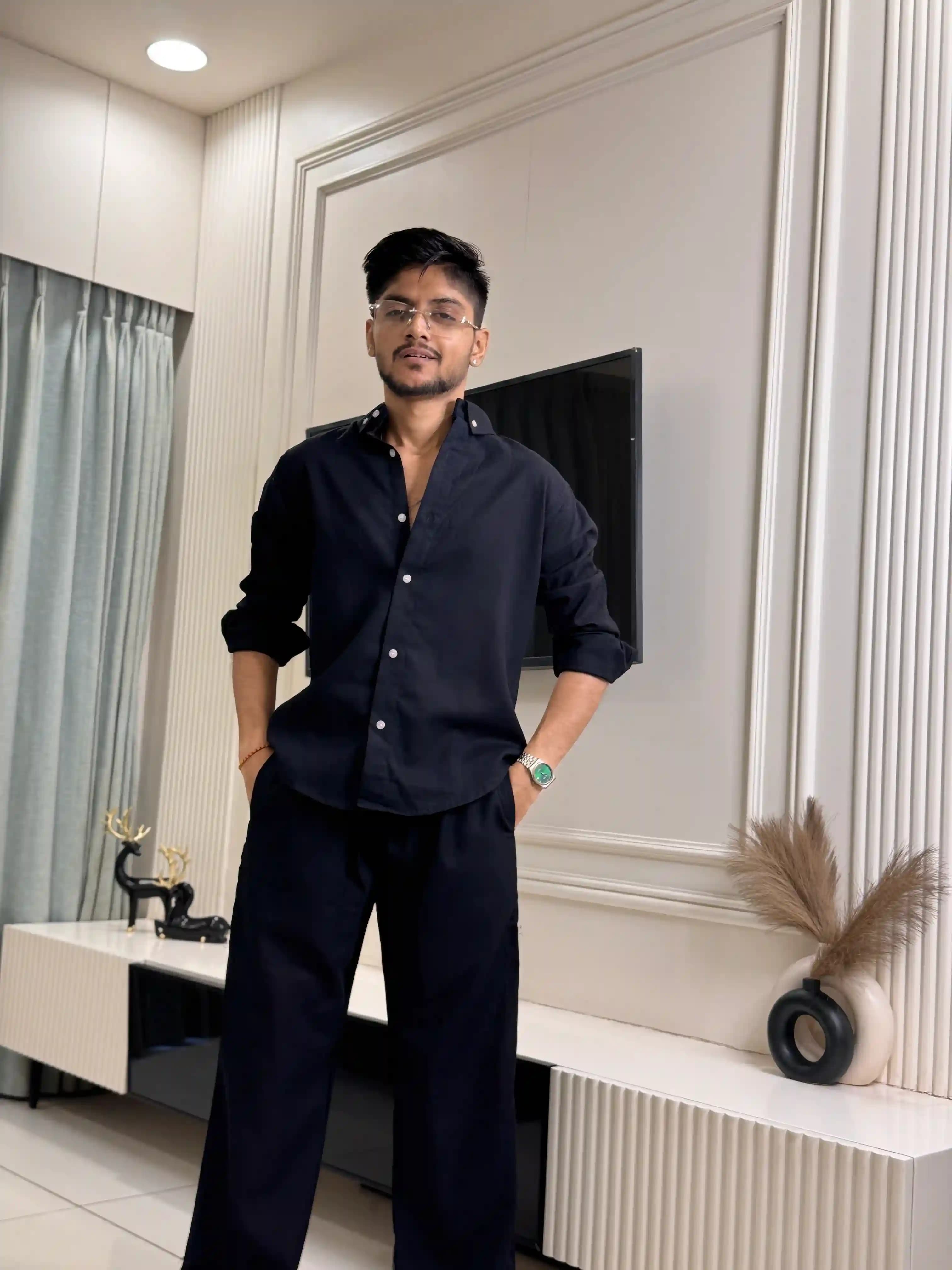 King Black GC Linen Co-ord Set